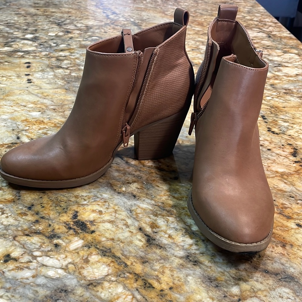 Tan booties target brand